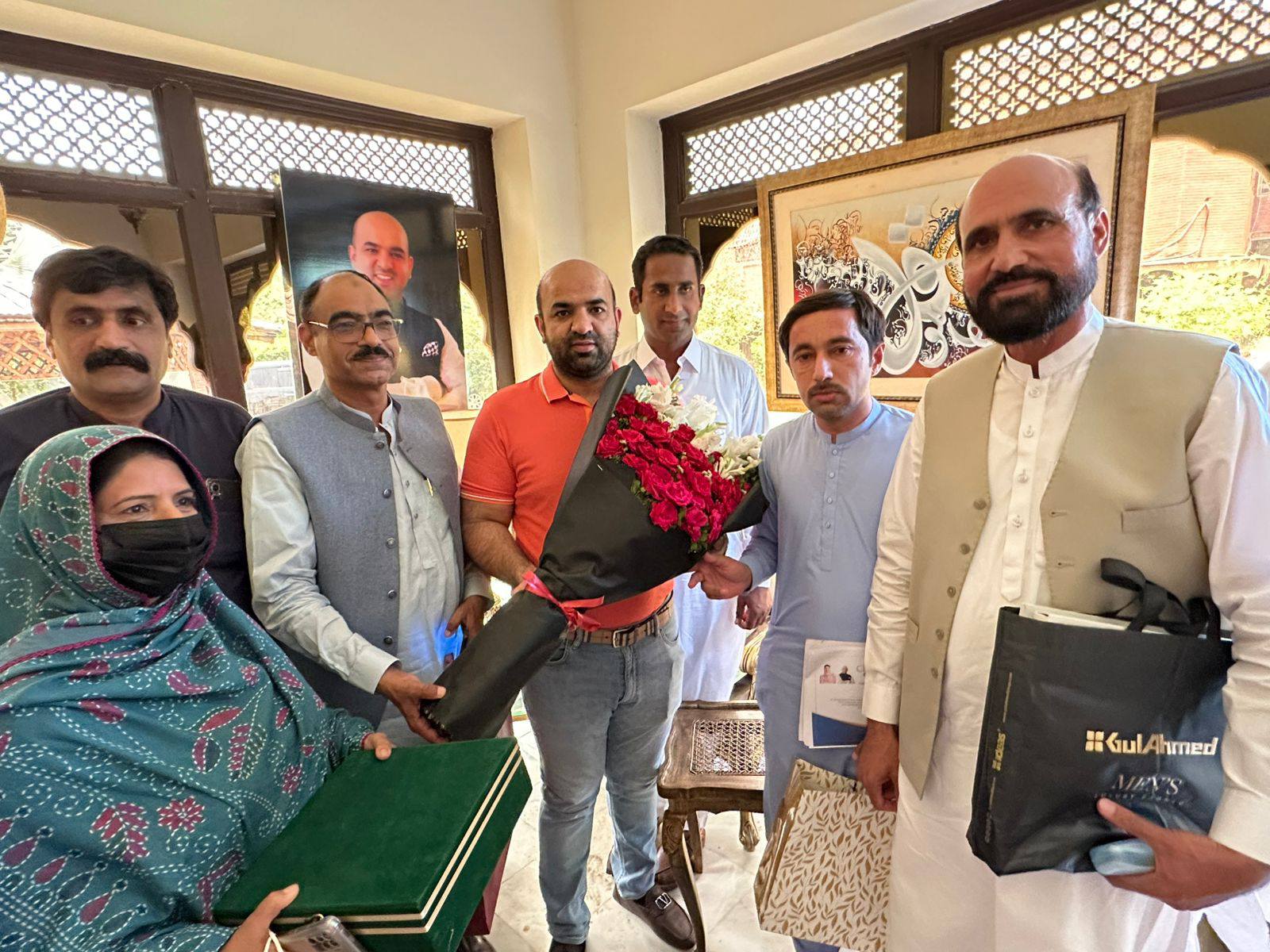 CEO-Shabeer-Sabri-with-Minister-of-Education-Rana-Sikandar-Hayat